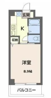 泉川マンション【208号室】の間取り