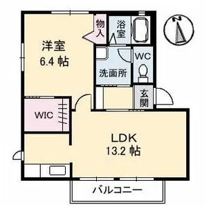 ディアス松縄 A棟【102号室】の間取り