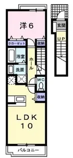 マーベル ヘブンⅡ【205号室】の間取り