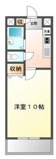 大石ビル【303号室】の間取り