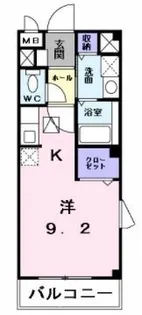 モルティ MK【201号室】の間取り