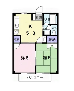 ニューシティ宇多津【102号室】の間取り