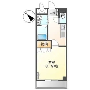 ブエナビスタ【101号室】の間取り