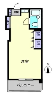トリン錦町【205号室】の間取り