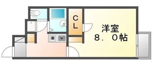 1Kの間取り画像