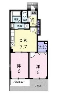 サンシャインコート【103号室】の間取り