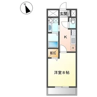 ベルメゾン今里【101号室】の間取り