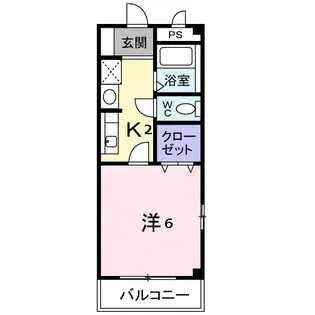 エム・ビューラー A【101号室】の間取り