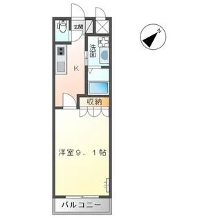 ボア・ソルテ【103号室】の間取り