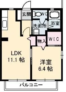 オレンジハイツ【203号室】の間取り