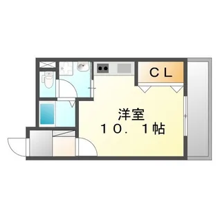 Maison de QuatreⅡ【303号室】の間取り