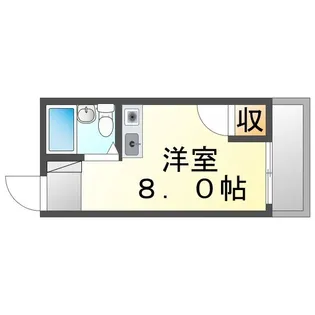リアライズ福山【408号室】の間取り