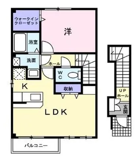 ミニヨン【0201号室】の間取り