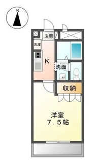 プラッツ・Ⅰ【103号室】の間取り