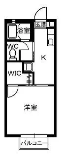 ダイナスティ21 2号館【0204号室】の間取り
