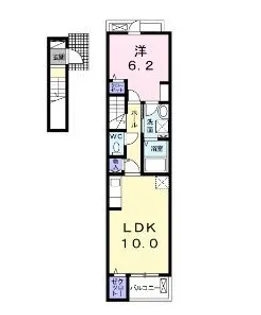 メゾン ド リブレ【0202号室】の間取り