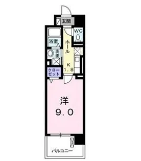 アプローズ【0704号室】の間取り