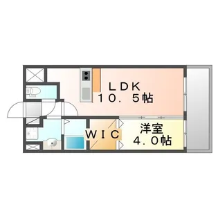 ローゼンコート禄屋【1103号室】の間取り