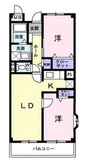 ヴェルドミール今津【0401号室】の間取り