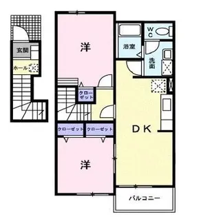 ライトホームズ【0202号室】の間取り