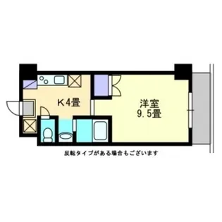 西町ロイヤルスクエア【0305号室】の間取り