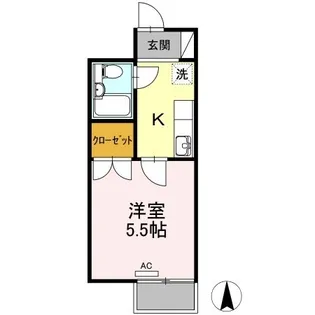 パレス本郷【301号室】の間取り