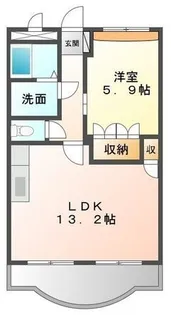 メゾン グロワール【0203号室】の間取り