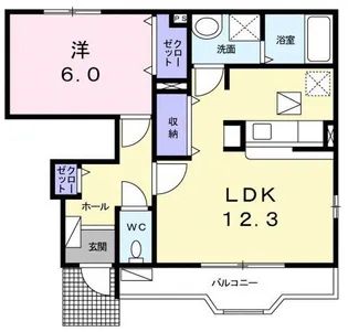 ブライト ジール【0101号室】の間取り