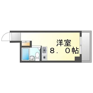 リアライズ福山【801号室】の間取り