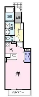 フォーゲルA【102号室】の間取り