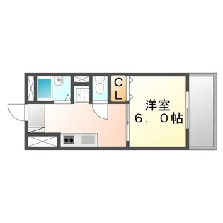 メゾン石原【707号室】の間取り