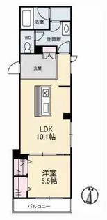クロノス【303号室】の間取り