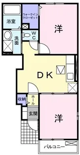 メゾン ド ブローテ【0103号室】の間取り