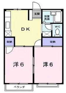 エルディム隆【102号室】の間取り
