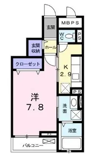 メゾン グランドゥール【0302号室】の間取り