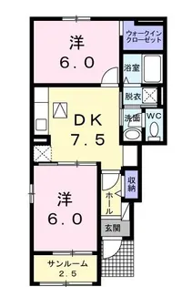 ネオ グランツB【0101号室】の間取り