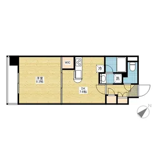 フラットリア春日【0504号室】の間取り