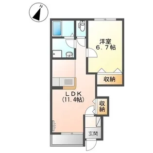 ビビエンダ【0101号室】の間取り