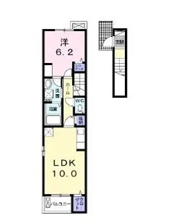 メゾン ド リブレ【0205号室】の間取り