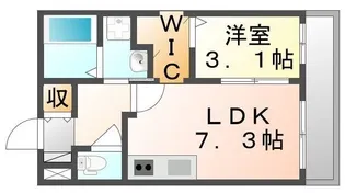 THE APARTMENT福山駅前【0205号室】の間取り