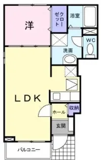 アルドールB【0101号室】の間取り