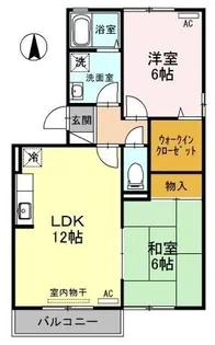 セジュールグラシアス【0103号室】の間取り