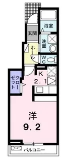 ラ・ルーチェ【103号室】の間取り