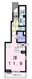 ルーチェ【0101号室】の間取り