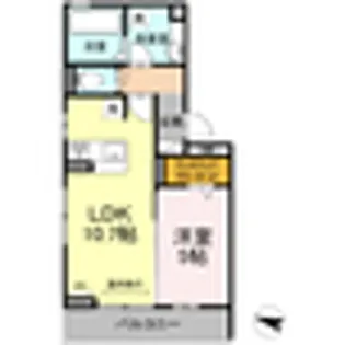 エクセールⅡ【0302号室】の間取り