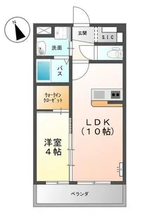 アヴァンセ【0203号室】の間取り