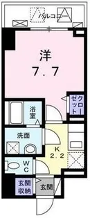 プリムローズ宝町【0203号室】の間取り