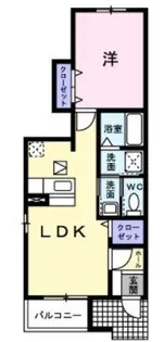 プラシードS【0103号室】の間取り