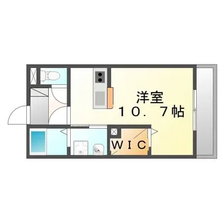 FORZA明神【101号室】の間取り