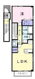 モンドミュール【0201号室】の間取り